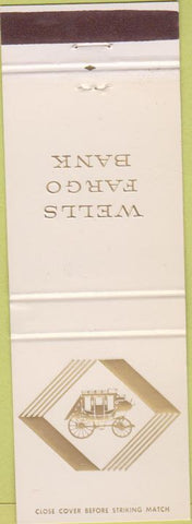 Matchbook Cover - Wells Fargo Bank