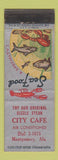 Matchbook Cover - City Cafe Montgomery AL