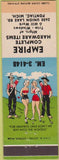Matchbook Cover - Empire Hardware Pontiac MI hillbilly
