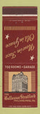 Matchbook Cover - Bellevue Stratford Hotel Philadelphia PA