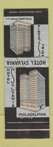 Matchbook Cover - Hotel Sylvania Philadelphia PA