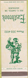Matchbook Cover - Eastbrook Milwaukee WI