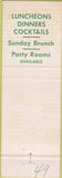Matchbook Cover - Eastbrook Milwaukee WI