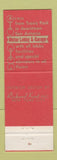 Matchbook Cover - St Anthony Hotel San Antonio TX