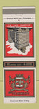 Matchbook Cover - Madison Hotel Atlantic City NJ