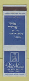 Matchbook Cover - Hotel Maurice New York City WEAR