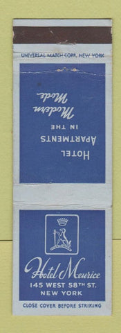 Matchbook Cover - Hotel Maurice New York City WEAR