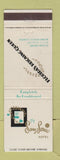 Matchbook Cover - Sans Souci Hotel Miami Beach FL