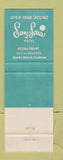 Matchbook Cover - Sans Souci Hotel Miami Beach FL