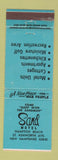 Matchbook Cover - Sand Motel Hampton Beach NH BLUE