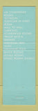 Matchbook Cover - Holiday Motel Denver Colorado