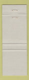 Matchbook Cover - Wentworth Valley Motel Wentworth NS