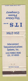 Matchbook Cover - ITS Telephone Lexington KY WEAR
