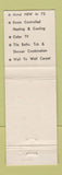 Matchbook Cover - Armstrong's Restaurant Motel Staunton VA WEAR