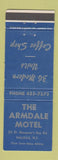 Matchbook Cover - Armdale Motel Halifax NS
