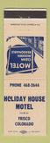 Matchbook Cover - Holiday House Motel Frisco Colorado