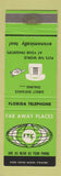 Matchbook Cover - Florida Telephone FL