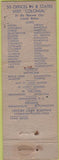 Matchbook Cover - Colonial Finance Loans