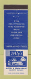 Matchbook Cover - Jolly's Motel Restaurant Cave City KY