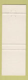 Matchbook Cover - Skyliner Motel Moncton NB WHITE
