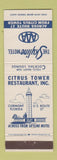 Matchbook Cover - Skyline Motel Clermont FL
