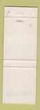 Matchbook Cover - Hotel La Motilla Sevilla Spain