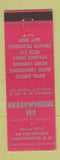 Matchbook Cover - Meadowbrook Inn Portsmouth NH