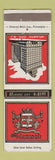 Matchbook Cover - Madison Hotel Atlantic City NJ
