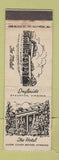 Matchbook Cover - The Motel Hotel Ingleside Staunton VA WEAR