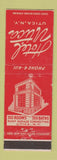 Matchbook Cover - Hotel Utica NY