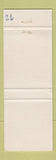 Matchbook Cover - Wheatland Motel Regina SK