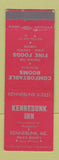 Matchbook Cover - Kennebunk Inn ME