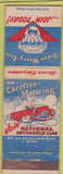 Matchbook Cover - National Automobile Club WEAR girlie