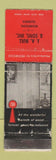Matchbook Cover - JA Bull Lumber Redwood Morrison IL WORN