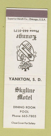 Matchbook Cover - Skyline Motel Yankton SD