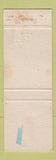 Matchbook Cover - Wheeler's Motel Derry NH WHITE