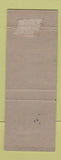 Matchbook Cover - Kingsway Motel Fort William ON