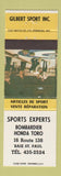 Matchbook Cover - Ski Doo Bombardier Snowmobiles Baie ST Paul QC