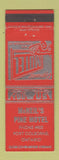 Matchbook Cover - McNeil's Pine Motel Port Colborne ON