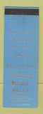 Matchbook Cover - Holiday House Motel Dunedin FL