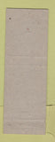 Matchbook Cover - Jens MARie Hotel Ponca City OK WEAR