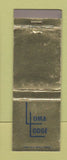 Matchbook Cover - Lloma Lodge