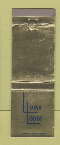 Matchbook Cover - Lloma Lodge