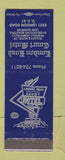 Matchbook Cover - London Road Court Motel Duluth MN