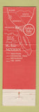 Matchbook Cover - Ashley Oaks Motel Valdosta GA