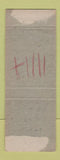 Matchbook Cover - West Hill House West Hill ON WEAR