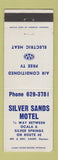 Matchbook Cover - Silver Sands Motel Silver Springs Ocala FL area