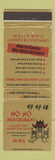 Matchbook Cover - Ho HO Chinese Restaurant Norfolk VA