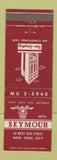 Matchbook Cover - Hotel Seymour New York City
