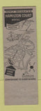 Matchbook Cover - Hamilton Court Hotel Philadelphia PA